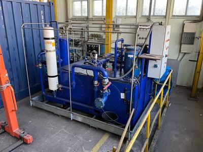 Översiktsbild av Hydraulische spoelunit