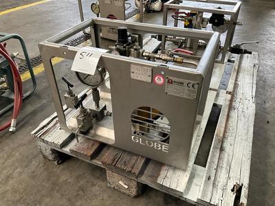 Översiktsbild av 2007 Globe APU SC10 hydrauliekpomp