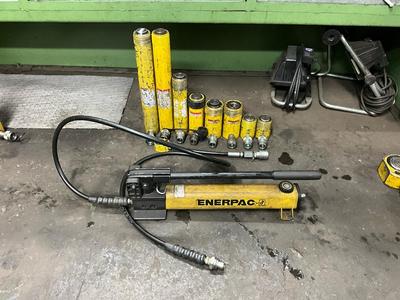 Översiktsbild av Enerpac hydraulische krik