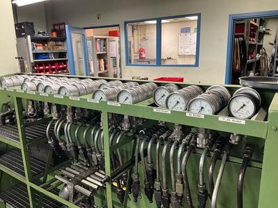 Översiktsbild av Hydrauliek drukmeters