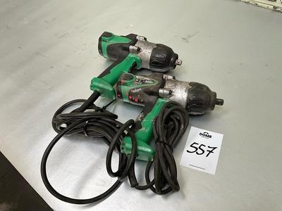 Overview picture of Hitachi slagmoersleutel (2x)