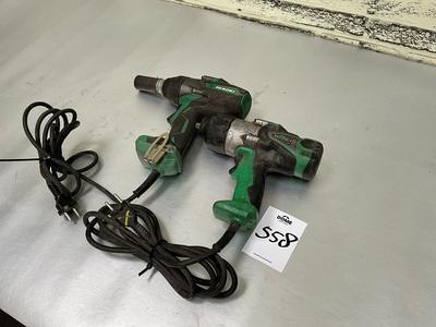 Overview picture of Hitachi WR16 slagmoersleutel (2x)