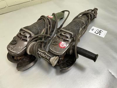 Overview picture of Hitachi G 18SCY haakse slijper (2x)