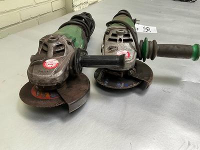 Overview picture of Hitachi G 18SW haakse slijper (2x)