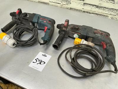 Overview picture of Bosch klopboor (2x)