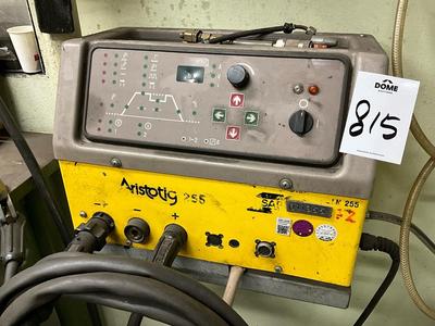 Översiktsbild av ESAB Aristotig 255 lasapparaat