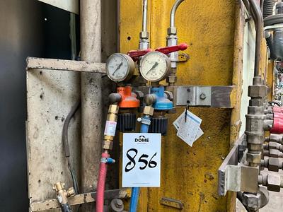 Overzichtsfoto van Gloor autogeen reduceerventiel-set