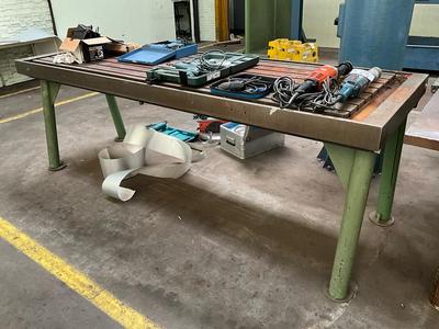 Imagen general de T-gleuf opspantafel