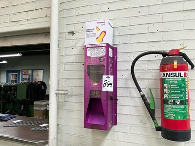 Overzichtsfoto van Oordopjes-dispenser