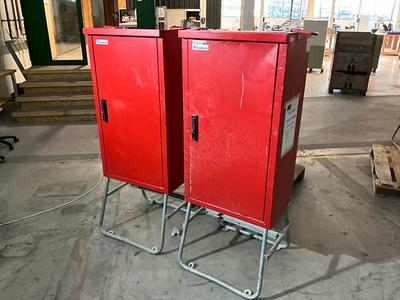 Übersichtsbild von Entmagnetisierter elektrischer Verteilerschrank (2x)