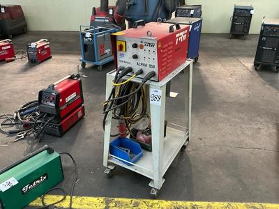 Översiktsbild av TRW Nelson Alpha 850 Stud lasmachine