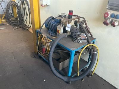 Översiktsbild av Oliespoelsysteem