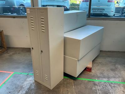 Imagen general de 2-door locker cabinet (6x)