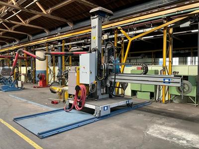 Übersichtsbild von H | Combinatie 2016 ESAB kolom- en gieklasmachine met lasmanipulator (50, 205)