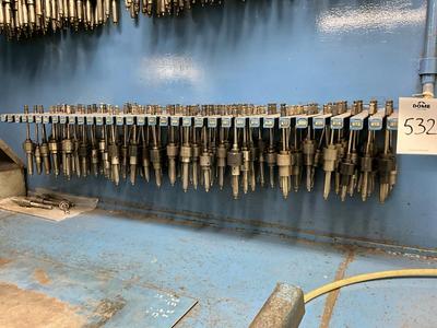 Overzichtsfoto van C | Combinatie Teco Buizenwalsen met reserveonderdelen (532-535)