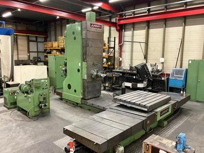 Overzichtsfoto van Juaristi TS 1 CNC kottermachine
