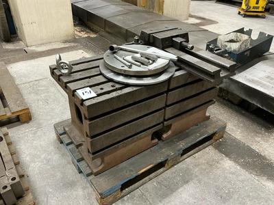 Overzichtsfoto van T-gleuf opspanblok