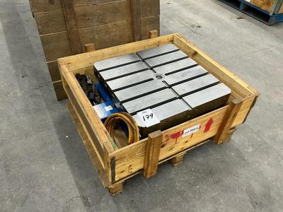 Overzichtsfoto van Vertex VIT-600-5 Roterende T-gleuf opspantafel