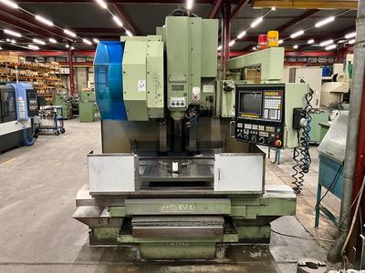 Översiktsbild av Combination G | Okuma MC-4VA CNC machining center with accessories (10, 128, 130, 131)
