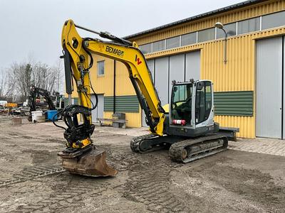 Overzichtsfoto van 2016 Wacker Neuson ET90 minigraafmachine