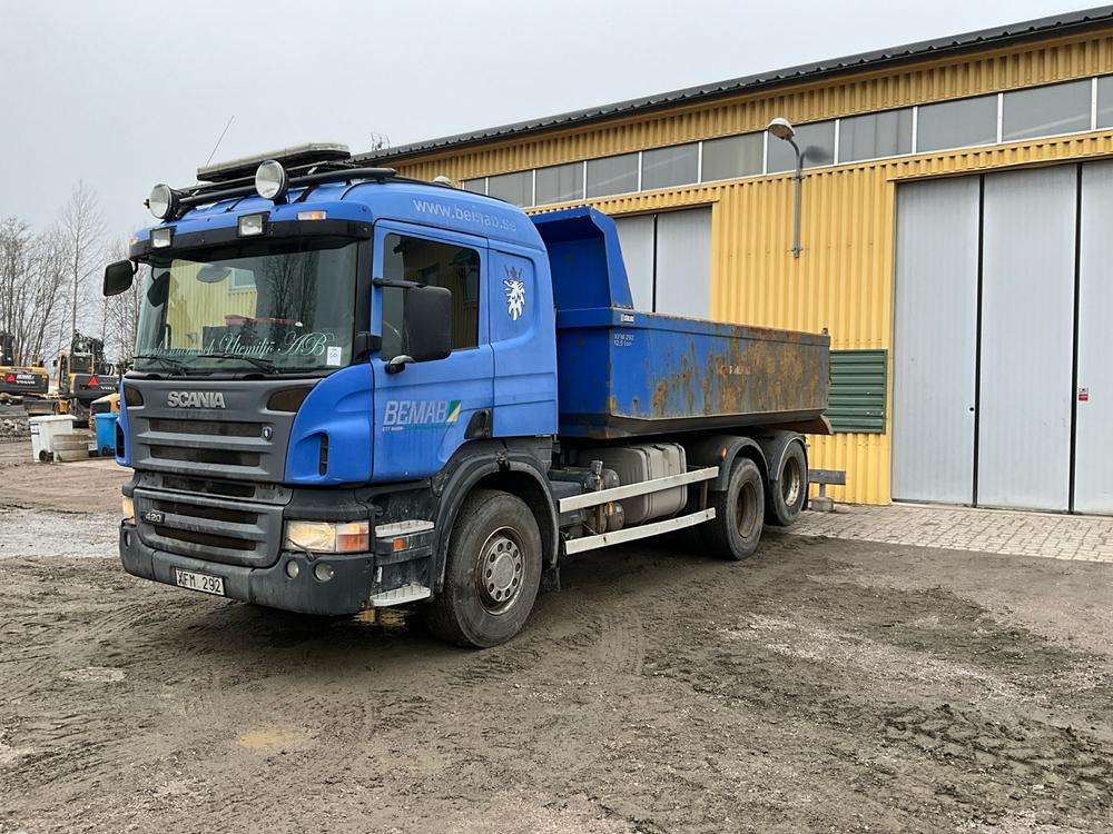 2006 Scania P420 kiepwagen