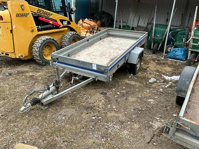 Overzichtsfoto van BPW aanhangwagen