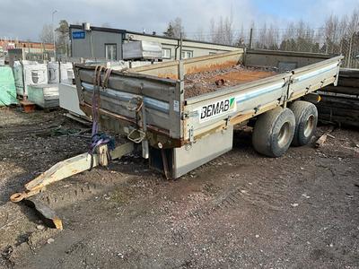 Overzichtsfoto van gisebo kipper aanhangwagen