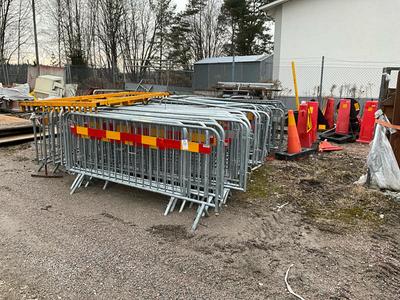 Overzichtsfoto van veiligheidsomheining