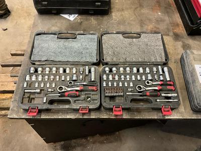 Overview picture of AmPro Socket wrench set (2x)