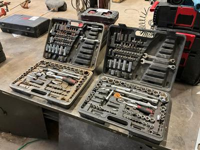 Overview picture of AmPro Socket wrench set (2x)