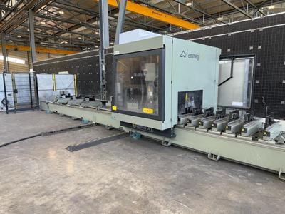 Overview picture of 2016 Emmegi Satellite XT CNC profile machining centre