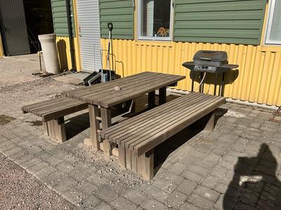 Overzichtsfoto van Tafel en landmann grill