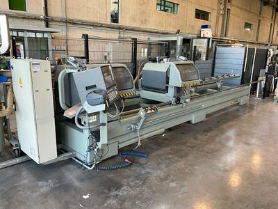Overview picture of 2006 Emmegi Combi 5 assi star TU/6 profile dual blade sawing machine