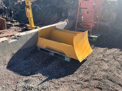 Overzichtsfoto van Volvo graafmachine trap