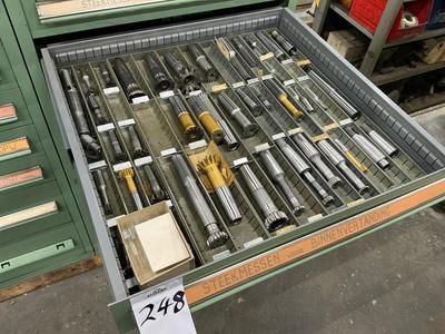 Übersichtsbild von Innen gezahnte Messer