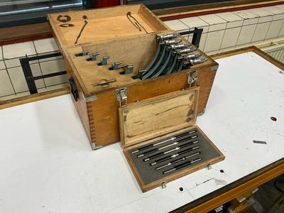Overzichtsfoto van Mitutoyo Buiten micrometer (6x)