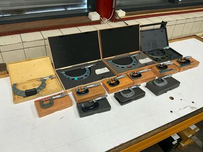 Overzichtsfoto van Mitutoyo Buiten micrometer (13x)