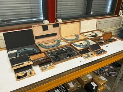 Overzichtsfoto van Mitutoyo Buiten micrometer (16x)