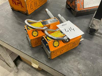 Immagine panoramica di magnete di sollevamento (2x)