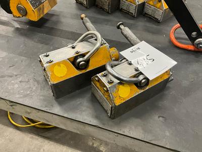 Immagine panoramica di magnete di sollevamento (2x)