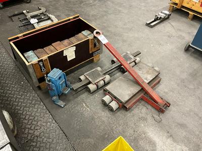 Imagen general de kit de transporte de máquinas (8T)