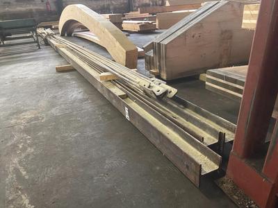 Übersichtsbild von Stahlträger I-Profil (3x)