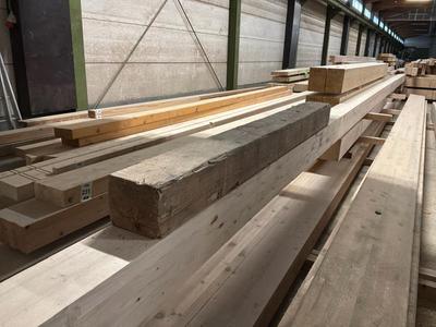 Overzichtsfoto van Pakket constructie hout