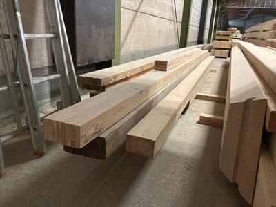 Overzichtsfoto van Pakket constructie hout