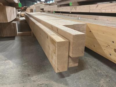 Overzichtsfoto van Pakket constructie hout