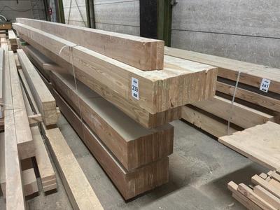 Overzichtsfoto van Pakket constructie hout