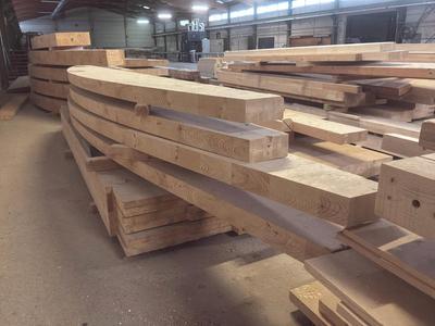 Imagen general de Paquete de madera de construcción (armazones de arco)