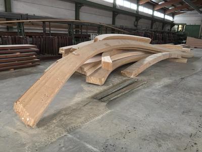 Imagen general de Madera de construcción por lotes (armazones de arco)