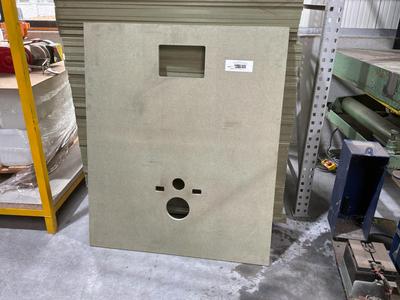 Übersichtsbild von Montageplatte für hängende Toilette (20x)