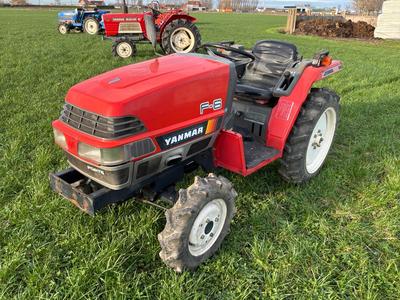 Översiktsbild av Yanmar F-6 fyrhjulsdriven minitraktor